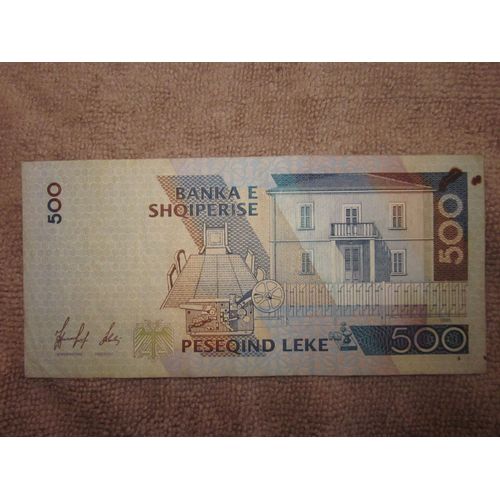 Billet 500 Leke 1996 Albanie