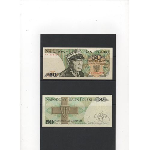 Billet 50 Zlotich Pologne 1986