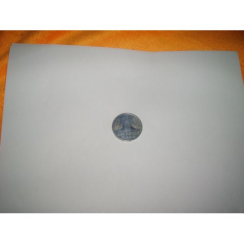 Piece De 1 Deutsche Mark Lettre A Allemagne Ddr Annee 1956