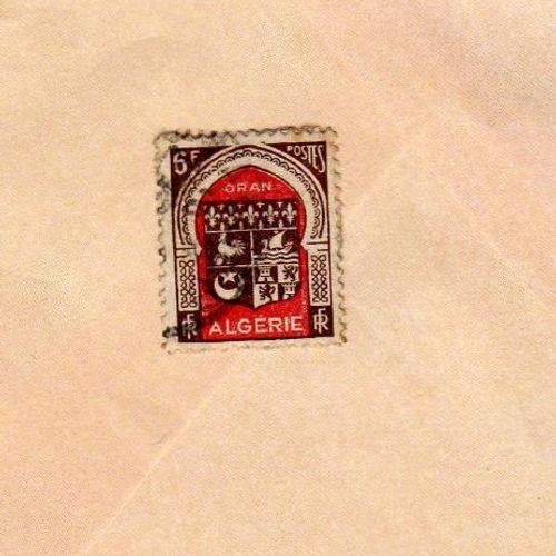 Timbre Algérie Armoiries D'oran 1947