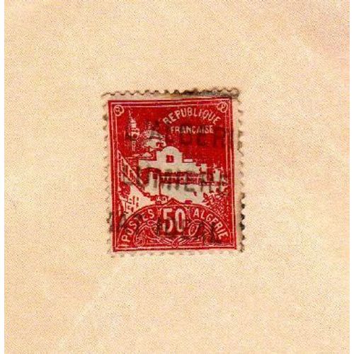 Timbre Algérie Mosquée De La Pêcherie 1926