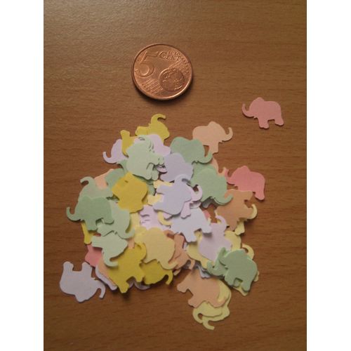 Lot De 100 Punchs Elephant