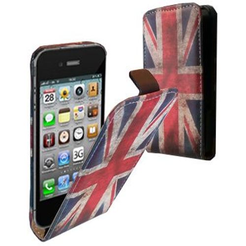 Etui Uk Nzup Drapeau Anglais Vintage Pour Iphone 5.