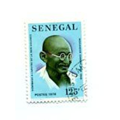 Senegal - Gandhi - Timbre Oblitéré