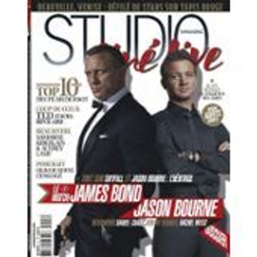 Studio Ciné Live 41 James Bond Oliver Stone  Sandrine Kiberlain Alain Resnais Dean Martin Rachel Wei