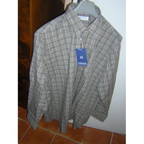 Chemise Taillissime 41/42 Coton 100%.