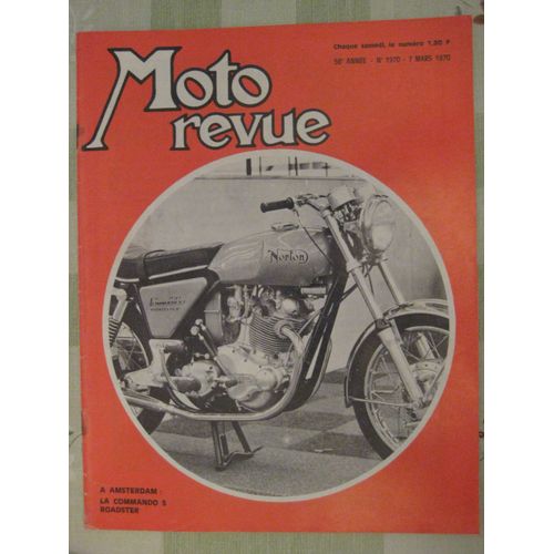 Moto Revue N°1970 / 7 Mars 1970