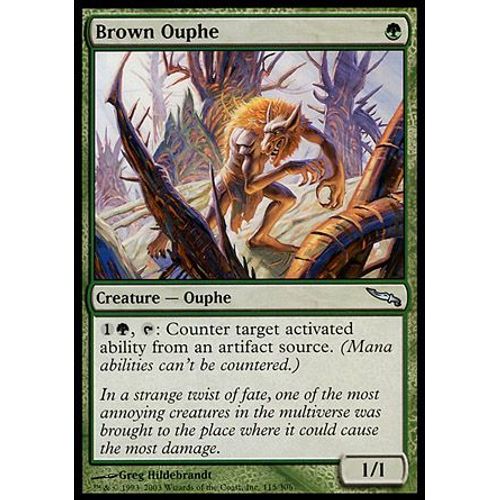 Brown Ouphe Mirrodin Vo Unco
