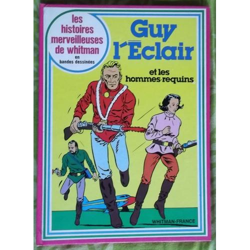 Bd Guy L'eclair Et Les Hommes Requins 1980 Whitman-France (Flash Gordon)