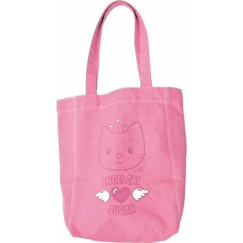 Angel Cat Sugar Sac Shopping Pink Wings