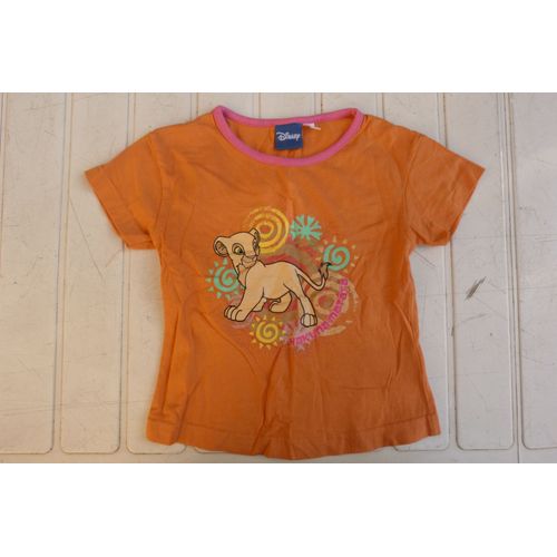 T-Shirt Disney Manches Courtes Roi Lion