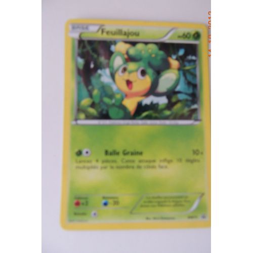 Carte Pokémon Feuillajou Bw11 Holo