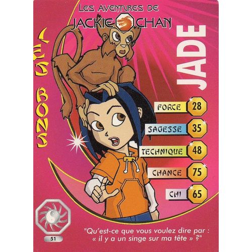 Jackie Chan Carte Jade N° 51