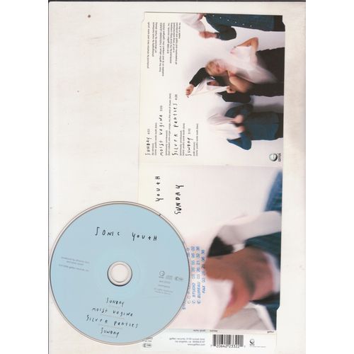 Cd  4 Titres Sonic Youth  Sunday Moist Vagina Silver Panties Sunday 1998  Geffen