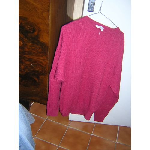 Pull Cream & Soda Xl 100% Acrylique.