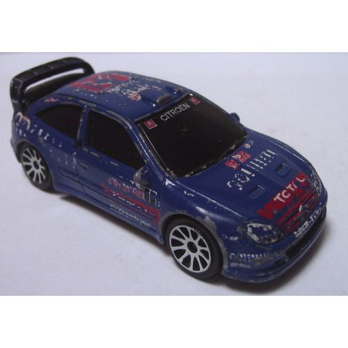 Majorette - Citroën Xsara Wrc Go!!! Bleue - N° 254 E - Éch1/57 - 2008 --Majorette