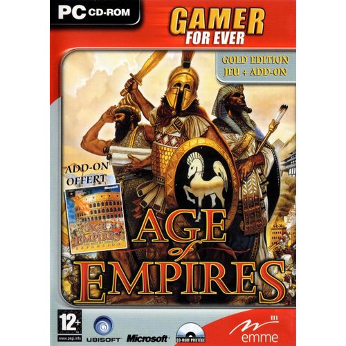 Age Of Empire - Le Jeu + L'add On 'the Rise Of Rome' Pc