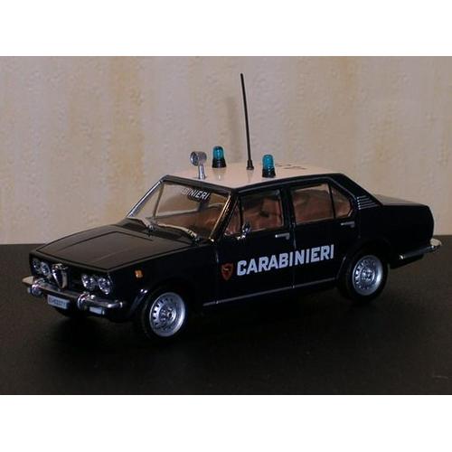 Alfa Romeo Alfetta 1972 Carabinieri Deagostini 1/43 Berline Berlina Italia-Deagostini