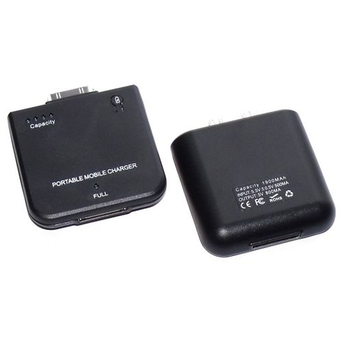 Batterie De Secours Externe Mobile 1900mah Pour Iphone 4s 4 S
