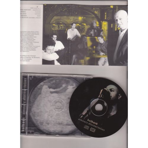 Cd Phil Kolback  Amours Discourtoises  Christophe Berthet Evariste Perez Graf  Riesen Trontin