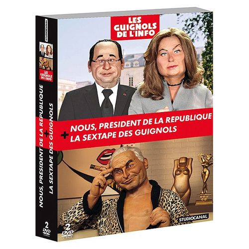 Coffret Guignols De L'info - Best Of 2010/2012 - La Sextape Des Guignols + Nous, Président De La République