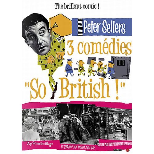 Peter Sellers : 3 Comédies "So British!" - Pack