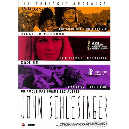 John Schlesinger, La Trilogie Anglaise : Billy Le Menteur + Darling + Un Amour Pas Comme Les Autres - Pack