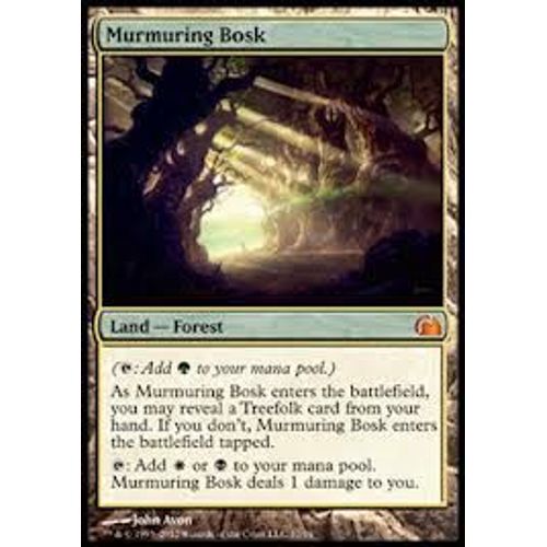 Magic Mtg - Bosquet Bruissant - Murmuring Bosk - Foil - From The Vault Realms
