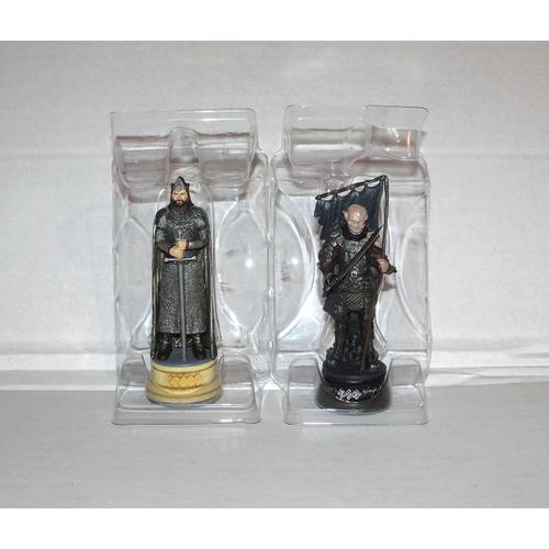 Le Seigneur Des Anneaux Deux Figurines En Plombs Aragorn Gothmog Nlp