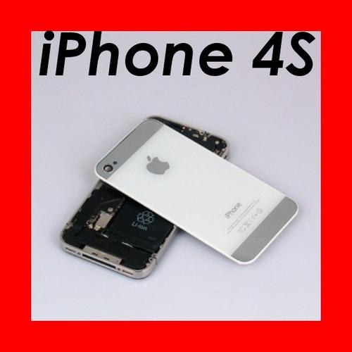 Vitre Arrière De Remplacement Pour Iphone 4s (Pas 4g) Apparence Iphone 5 + Tournevis-Blanc