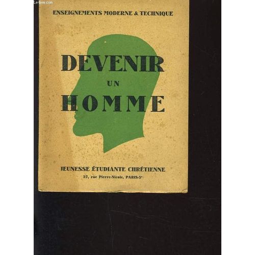 Devenir Un Homme Modernes Technique Programme D'annee