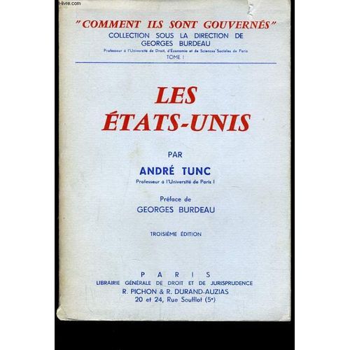 Les Etats-Unis - Tome 1.