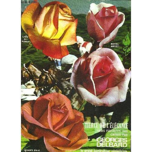 Tierce De L'elegance - Trois Favorites 1968 Creees Par Georges Delbard Le Grand Horticulteur Pepinieriste