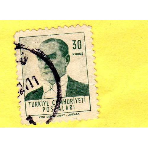 Timbre Turquie 1961