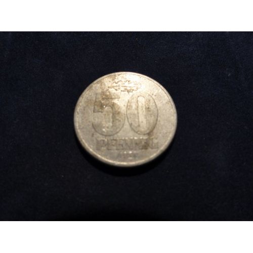 D.D.R. 50 Pfennig,1958