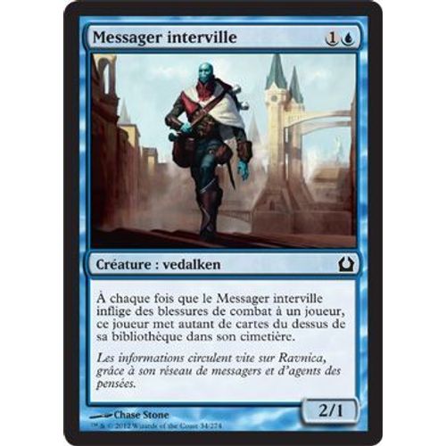 Messager Interville En Foil Magic Mtg Retour Sur Ravnica