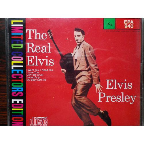 Maxi Cd  Elvis Presley  The Real Elvis