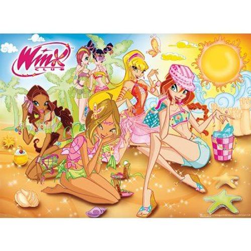 Puzzle 200 Pièces Xxl - Winx : A La Plage