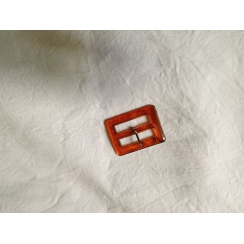 Boucle De Ceinture Ancienne 1950 Environ Pour Ceinture De 4 Cm - Larg: 5,5 Cm Haut: 4,2 Cm