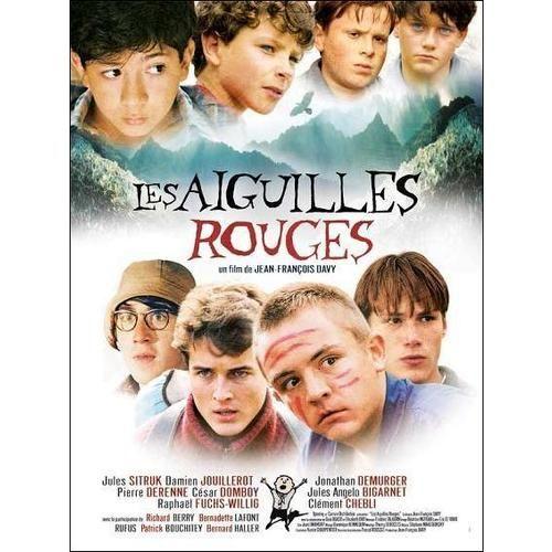 Les Aiguilles Rouges -  Véritable Affiche De Cinéma Pliée - Format 120x160 Cm  -  De  Jean-François Davy  Avec  Jules Sitruk, Damien Jouillerot,  Jonathan Demurger,  Pierre Derenne - 2006