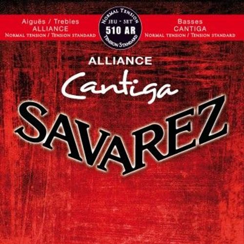 Savarez 510ar Alliance Cantiga Tirant Normal - Jeu De Cordes Guitare Classique