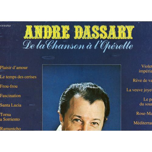 De La Chanson À L'opérette
