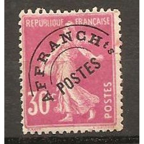 Timbre Neuf Preoblitere France 1922-47 Semeuse Yt 59