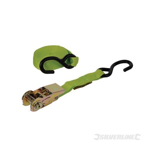Sangle d'arrimage 300 kg 4,5 m x 25 mm SILVERLINE MS21S