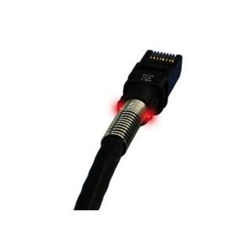 PatchSee PCI6Patch - Cordon de raccordement - RJ-45 (M) pour RJ-45 (M) - 2.7 m - UTP - CAT 6a - démarré - noir