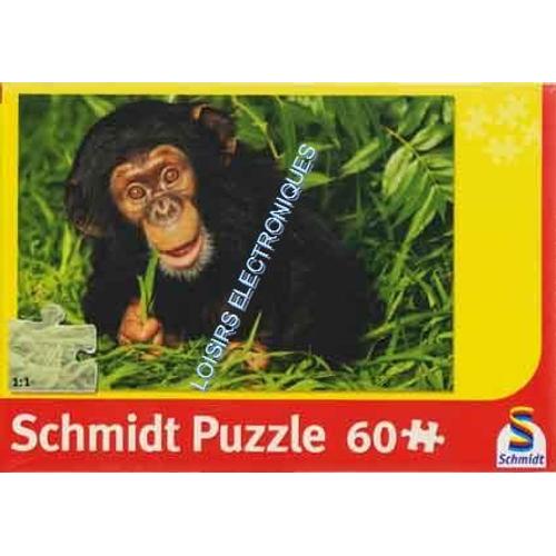 Le Chimpanze Puzzle 60 Pièces Schimdt 55391