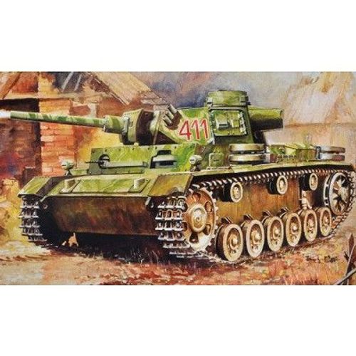 Maquette Char : Panzer Iii Lance-Flammes-Zvezda