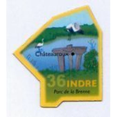 Magnet Le Gaulois "36 Indre"