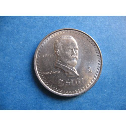 Pièce De 500 Pesos De 1987