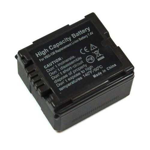 Batterie VBG130 pour Panasonic SDR-H20, H40, H48GK, H50, H60, H68GK